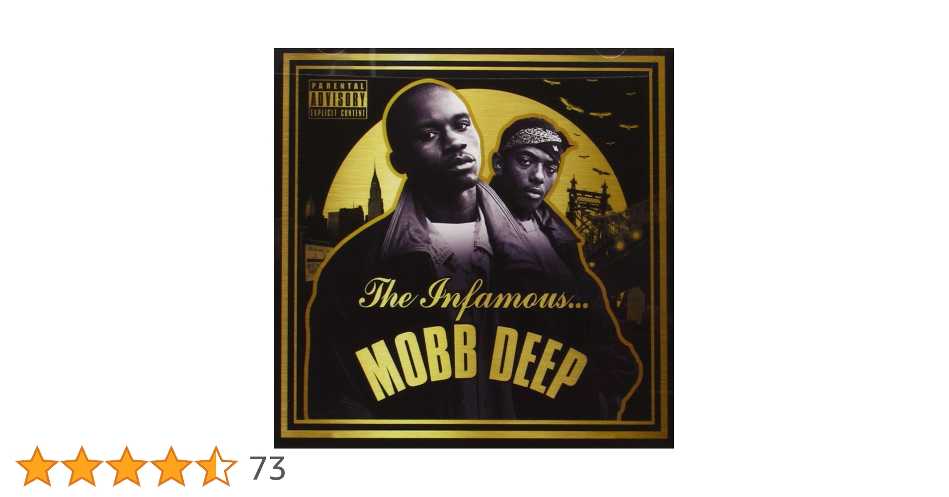 USオリジ初回プレス 極美品 Mobb Deep The Infamous The Infamous Mobb Deep | Amazon.com.br